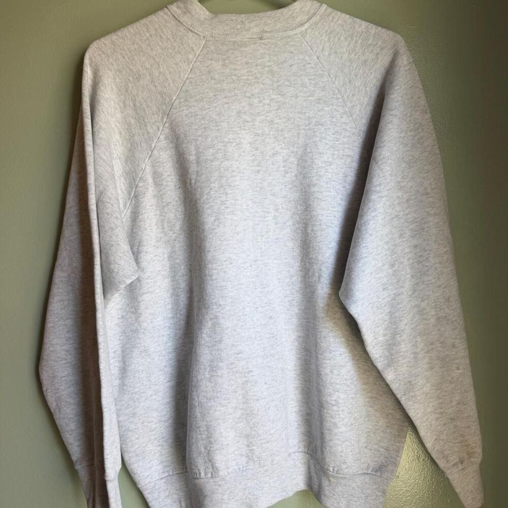 Fruit-of-the-loom Women's Grey Sweatshirt - Picture 2 of 4
